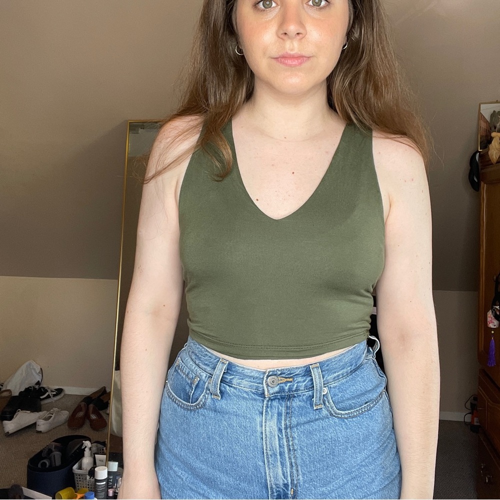 Green super soft tank